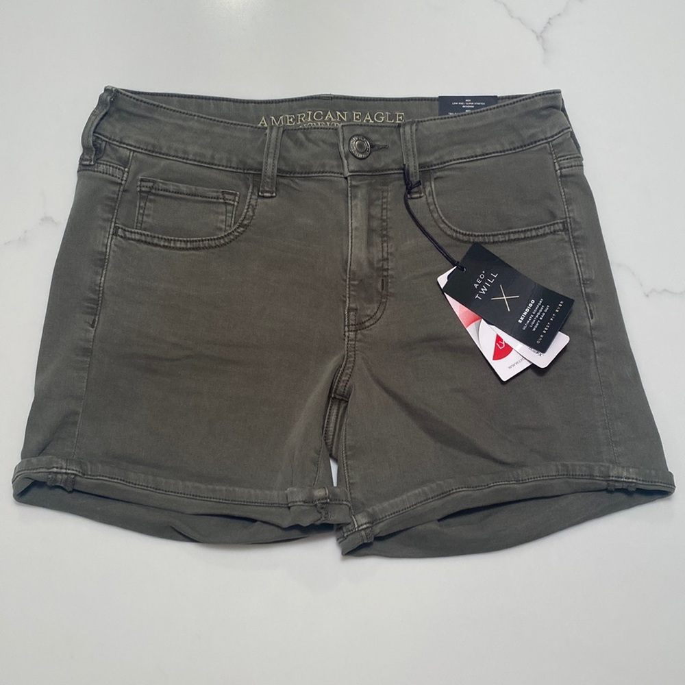 American Eagle Low Rise Jean Shorts